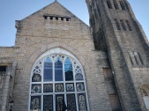 The striking sanitation workers in '68 gathered at this church before their daily marches